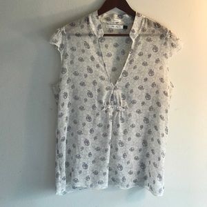Sheer Old Navy Perfect Fit Floral Top